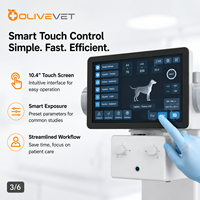 Clinique vétérinaire OliveVet, équipement de diagnostic pour hôpital, appareil de radiographie vétérinaire 32KW