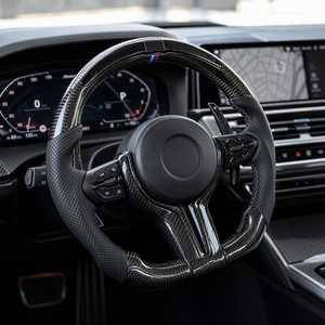 Volante de Fibra de Carbono Personalizable para <span class=keywords><strong>BMW</strong></span> Serie, <span class=keywords><strong>Precio</strong></span> al por Mayor, Suministro de Fábrica OEM ODM, Piezas Interiores para Autos Deportivos - Product Image 4