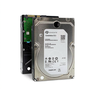 Nouveau disque dur interne pour ordinateur de bureau 3,5 pouces SSHD <span class=keywords><strong>ST1000NM0033</strong></span> 1 To 7200 tr/min 64 Mo + 8 Go de cache SATA 6,0 Gb/s avec coque en métal et plastique - Product Image 1