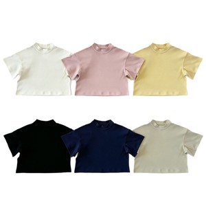 T-shirt décontracté en coton à manches courtes et col rond pour enfants, style Europe-Amérique, collection Printemps/Été 2026, garçons et filles, absorbant la transpiration - Product Image 5