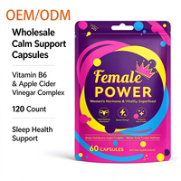 Gummies en gros pour le soutien du sommeil, complexe de Vitamine B6 et de Vinaigre de Cidre de Pomme, 120 unités, complément alimentaire pour adultes