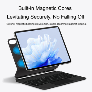 Tastiera a Levitazione Magnetica Bluetooth per HUAWEI <span class=keywords><strong>MatePad</strong></span> <span class=keywords><strong>Pro</strong></span> 10.8"/<span class=keywords><strong>MatePad</strong></span> 11"/Air 11.5"/11.5S 2024, con Touchpad e Rivestimento in Pelle PU - Product Image 4