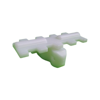 Bande transporteuse modulaire en plastique résistante à l'usure et à faible friction, de qualité alimentaire FDA, pour l'emballage industriel