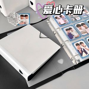 Vente en gros de reliure A5 à anneaux couverture PP rigide livre de collecte de cartes <span class=keywords><strong>photo</strong></span> étoiles livre de reliure - Product Image 6