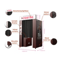 Cabine photo gonflable 360°, cabine photo noire et blanche, couleur personnalisable, tente photo 360°
