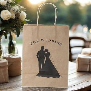Bolsas de Papel Kraft Marrón de Alta Calidad para Panadería, Reutilizables, Impresión Personalizada de Lujo, Directo de Fábrica - Product Image 4