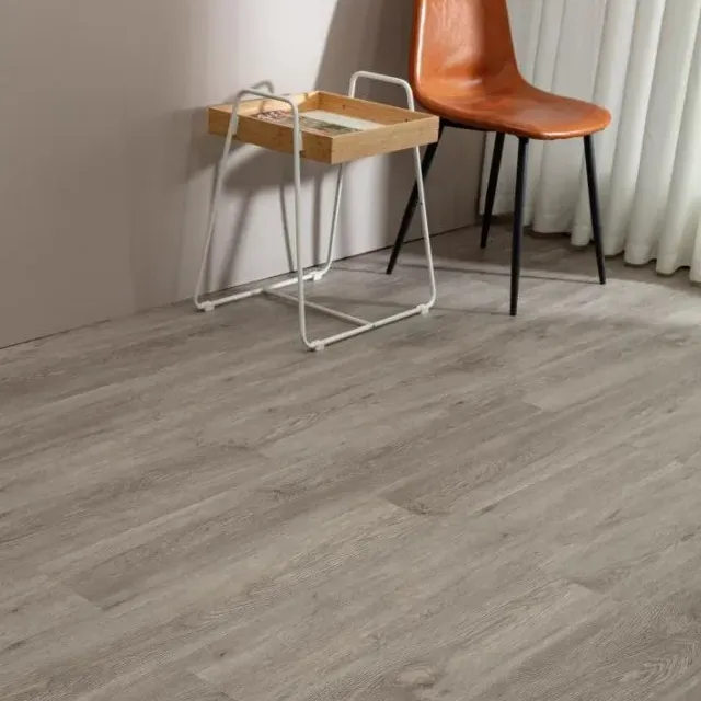 Natuurlijke Teak Spc Luxe Vinyl Vloerplank Waterdichte Lvp 5Mm Lvt Spc Vinyl Vloeren