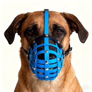 <span class=keywords><strong>Bozal</strong></span> de Nailon Acolchado y Transpirable para <span class=keywords><strong>Perro</strong></span>, Ajustable, Anti-Mordidas, Diseño de Cara de <span class=keywords><strong>Pato</strong></span> con Combinación de Colores para Paseos y Entrenamiento Seguro - Product Image 1