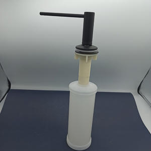 Distributeur de savon moderne et simple en acier inoxydable 304, pompe manuelle ABS, installation facile, distributeur de savon pour évier de cuisine - Product Image 3