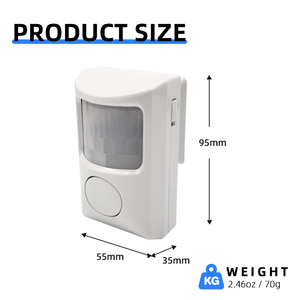 Fabricante Home Security PIR Motion Sensor Alarme Infravermelho Passivo Burglar Motion Detector Inteligente 130dB PIR Motion Sensor - Product Image 6