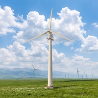 Système d'équipement électrique de contrôle pour l'ingénierie, éolienne horizontale de 50 kW, générateur éolien avec rotor de 12,6 m