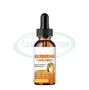 Herbal Extract Berberine Hydrochloride HCL Liquid <b>Supplements</b> Natural Private Label Berberine Drops - Product Image 3