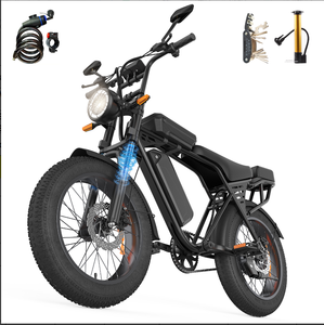 Nouvel Arrivage Vélo Électrique Tout-Terrain Aairsk X5 <span class=keywords><strong>Braz</strong></span> Stock, Pneus Larges 20 pouces, Moteur Moyeu Arrière 250W 48V 15Ah, Lithium, pour le Commuting - Product Image 1