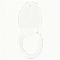 Sièges de toilette ronds OEM/ODM à fermeture douce pour lavabo et toilettes, couvercles de toilettes pour salle de bain
