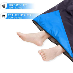 Sac de couchage personnalisé pour adultes 10 ℃ -20 ℃   Sac de couchage léger, imperméable et portable pour le camping, les voyages et la randonnée <span class=keywords><strong>en</strong></span> plein air - Product Image 3