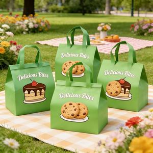 Reusable Non Woven Thermal Bag Heavy Duty Aluminum Foil Lined Portable <b>BBQ</b> Grocery Food Packaging for Catering Takeaway Service - Product Image 2