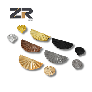 Gagang Kabinet Plastik Mewah Modern Sederhana Warna Emas ZERUN untuk Perlengkapan Dapur - Product Image 1
