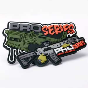 अच्छी गुणवत्ता कस्टम 3 डी pvc रबर लेबल पैच मशीन हुक और लूप फास्टनर नरम pvc पैच रबर लोगो - Product Image 2