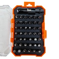 Fournisseur chinois de kits d'outils à main de haute qualité, bien conçus, en gros, avec 43 embouts et boîte à outils à dégagement rapide
