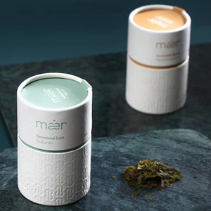 Custodia biodegradabile personalizzata in tubo di cartone per alimenti scatola per contenitori in carta per tè, imballaggio per il pacchetto di tè sfuso - Product Image 4