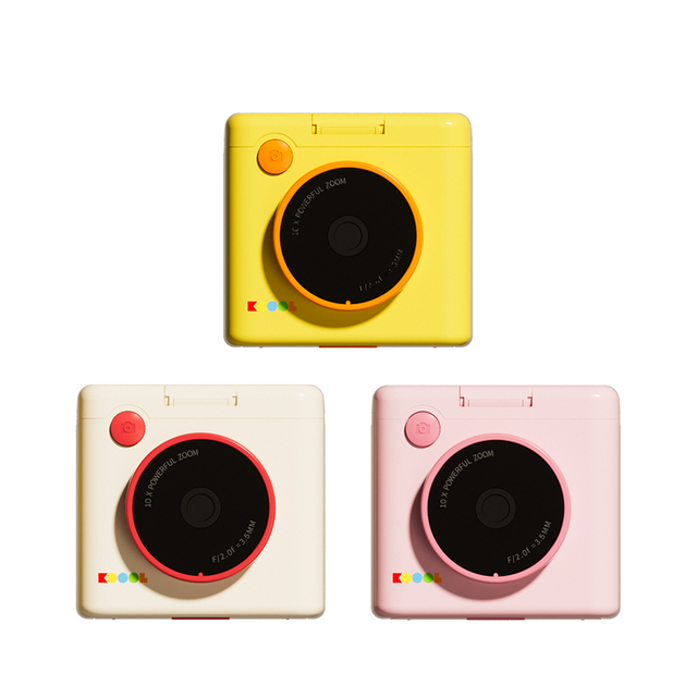 Retro Instant Printing Camera K91 4800W HD Pixels IPS Screen HD Printer Camera Birthday Gifts Toys Camera