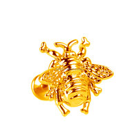 Haute poli interne fileté oreille Tragus mode lèvre Piercing anneau bijoux abeille Top Labret