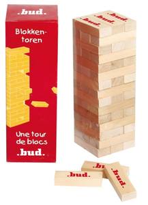 บล็อกไม้ 54 ชิ้นพร้อมคําที่กําหนดเองทาสีทาวเวอร์ไม้ลอยสําหรับผู้ใหญ่เกมปาร์ตี้กลางคืน - Product Image 5