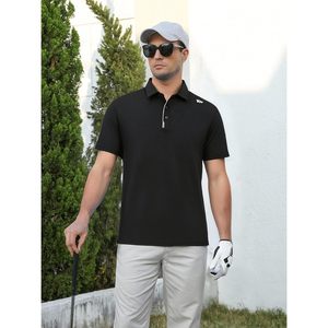 Polo de Golf Personalizado para Hombre, Manga Corta, Secado Rápido, Ajuste Deportivo, Absorbe la Humedad, Ropa Deportiva - Product Image 3