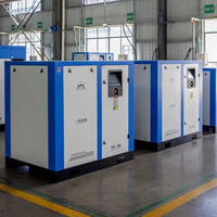 Compresseur d'air à vis 7.5KW 11kw 15KW 22KW 30KW 37kw 1100L/min 2400L 3600L 8bar 10bar 16bar 12bar avec réservoir de sécheuse 1000L