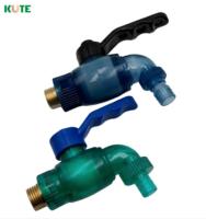 Robinet en plastique KT-801, robinet de cuisine en plastique, robinet d'arrêt en plastique, idéal pour les pays d'Asie de l'Est et l'Afrique