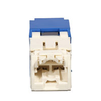 Antarmuka Panouit CAT5E CAT6 UTP Modul Jaringan RJ45 Konektor Informasi Soket Komputer Outlet Kabel Adapter Keystone