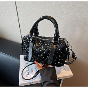 ashion Women 2025 Summer Quilted Shoulder Bag Stylish <b>Bucket</b> Purse High-End Crossbody Handbag New Style - Product Image 6