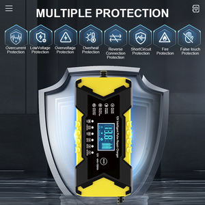 Оптовая продажа, универсальное импульсное Ремонтное свинцово-Кислотное зарядное устройство 12 В, 6 А - Product Image 3