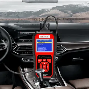 KONNWEI-escáner KW850 OBD2, funciones completas OBDII, control de motor/sensor O2/verificación de batería KW850, lector de código profesional automotriz