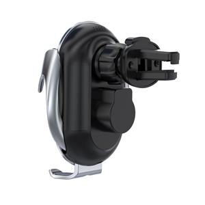 <span class=keywords><strong>Chargeur</strong></span> de <span class=keywords><strong>voiture</strong></span> rapide sans fil personnalisable 10W/15W avec ouverture/fermeture par <span class=keywords><strong>induction</strong></span> tactile Support de navigation magnétique à usage professionnel - Product Image 3