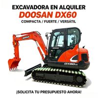 Original Hydraulischer Doosan DX60-9C Bagger, Gut Erhaltener Gebrauchter Kleiner Bagger Mini 6-Tonnen-Bagger