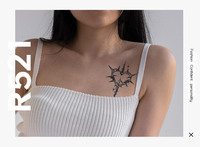 OEM tatouage temporaire pour 6 mois Jauga Татуировка хна Inkster tatu стикер трафарет Tatu Водонепроницаемая наклейка для тату тела Нижняя P