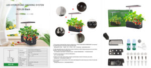 Sistemas de Cultivo Hidropónico Inteligentes para Interiores, Pequeños, con Kit de Luz LED de Espectro Completo para Cultivo, en Venta - Product Image 6