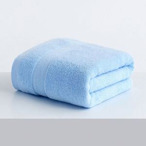 Ensemble de serviettes de bain en coton pur de luxe avec logo personnalisé 70 * 140 cm 360 g/pièce en stock - Product Image 5