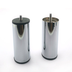 Base para Sofá, Patas de Metal Cromadas, Patas Redondas Modernas para Muebles, Patas de Hierro Cromadas para Sofá, Hogar, Oficina, Sala de Estar, 50 mm - Product Image 2