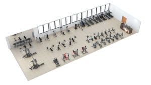 Tapis de course commercial de style complet construit pour les gymnases d'hôtel, le centre de réadaptation, la salle de sport et l'équipement d'entraînement cardio de club - Product Image 3