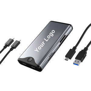 Carcasa Multifuncional para <span class=keywords><strong>Disco</strong></span> <span class=keywords><strong>Duro</strong></span> NVMe HDD SSD <span class=keywords><strong>de</strong></span> Aluminio, Lector <span class=keywords><strong>de</strong></span> Tarjetas CFexpress USB-C Tipo A/B SD TF, Compatible con Almacenamiento <span class=keywords><strong>de</strong></span> Memoria <span class=keywords><strong>de</strong></span> <span class=keywords><strong>Disco</strong></span> <span class=keywords><strong>Duro</strong></span> - Product Image 6