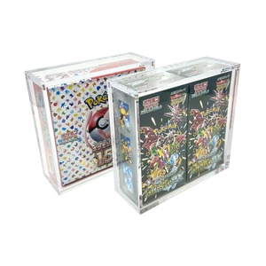 Boîte de rangement magnétique transparente pour boosters Pokémon japonais en acrylique - Product Image 5