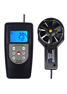 Anemômetros Portáteis Medidor de Velocidade do Vento com Medição de Fluxo de Ar AM-1236V - Product Image 2
