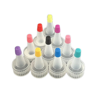 Bouchons Yorker pour flacons d'encre et de peinture avec embout conique, embout long, embout pointu, compte-gouttes, 20 mm, 24 mm, 28 mm, 38 mm, 410, 400, colle en pâte, emballage