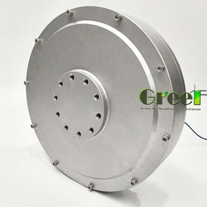 Alternador de Torque de Arranque Magnético Sin Núcleo de Bajo Ruido para Generador de Eje Vertical 2kw 5kw 10kw 30kw - Product Image 4