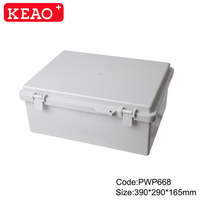 390*290*165mm PWP668 custodia elettronica in plastica impermeabile per esterni scatola resistente alle intemperie scatola di giunzione con montaggio superficiale IP65