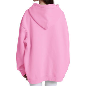 Sweats à capuche surdimensionnés roses pour femmes Couples pulls à capuche lourds pull Vintage pulls délavés à l'acide pull - Product Image 4