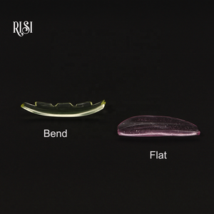 แผ่นซิลิโคนยกขนตา RISI สีฟ้าชมพูแบบกำหนดเอง เงางาม นุ่ม สำหรับดัดขนตาถาวร ไม่ต้องใช้กาว - Product Image 4