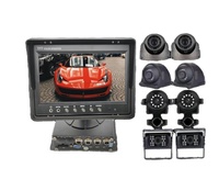 Firecore HX-9003 voiture 360 caméra DVR moniteurs 8 canaux Dashcam étanche 1080p véhicule boîte noire caméra de voiture pour voiture Bus camion